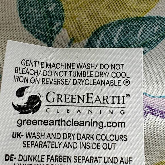 Boden Amy Lavender Lemon Grove Midi Shirt Dress Size 2 Petite Cotton Button Up - Picture 12 of 14